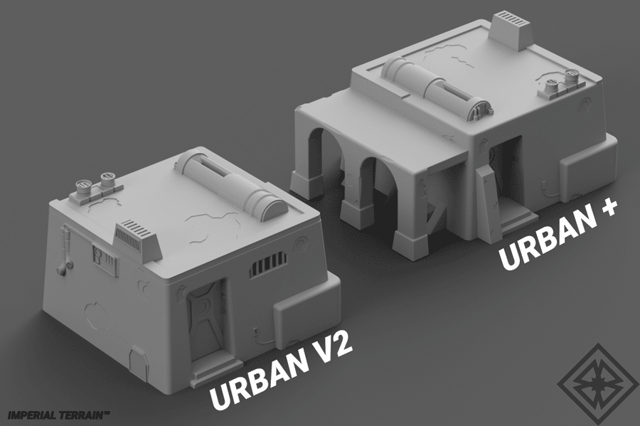 Desert Urban Dwelling - Digital STL File
