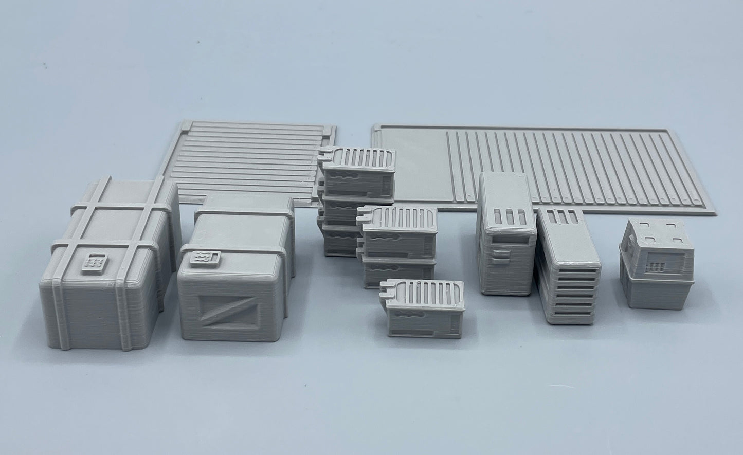 Barrels Boxes and Barricades - Digital STL Files