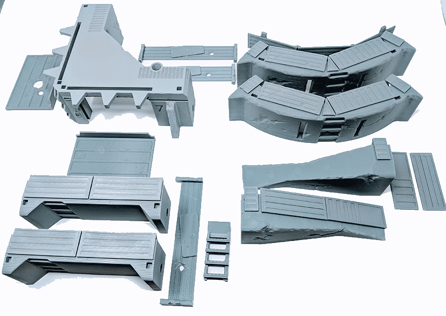 Garage Expansion for the Landing Bay - Digital STL Files