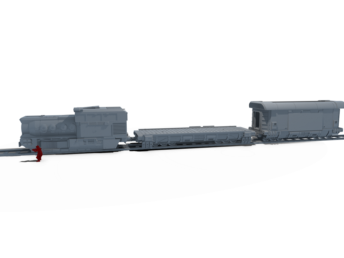 Vando's Train Bundle - Digital STL Files