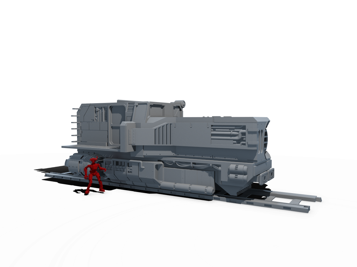 Vando's Train Bundle - Digital STL Files