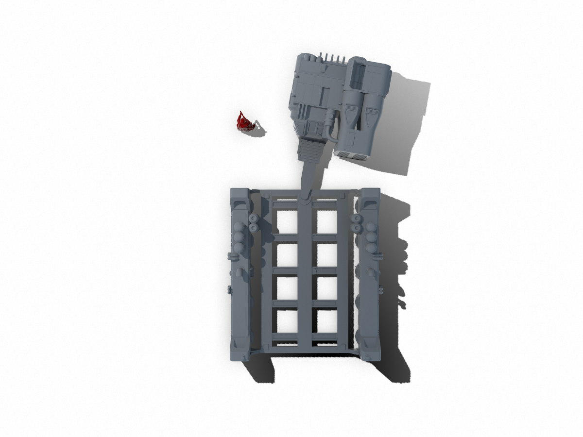 Repulsor Tug and Barge - Digital STL Files