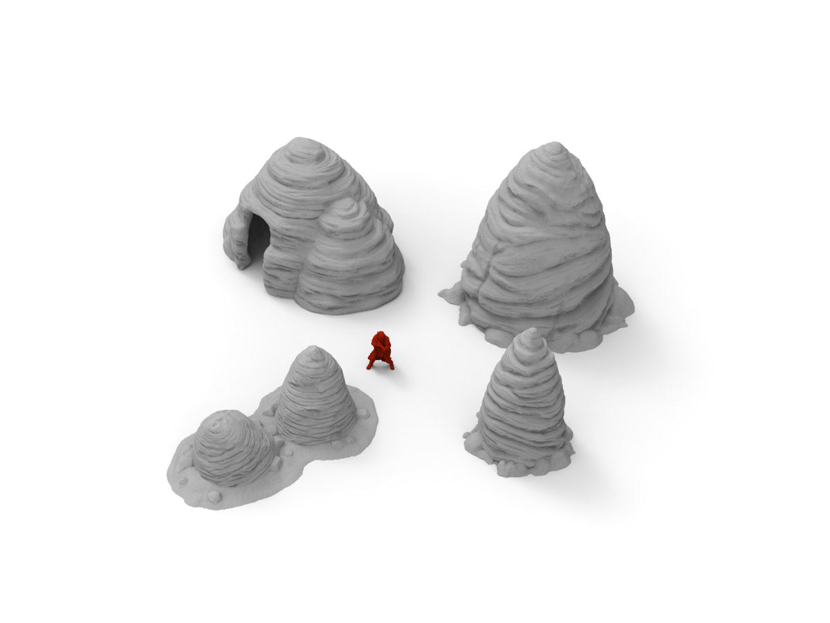 Rock Mounds - Digital STL Files