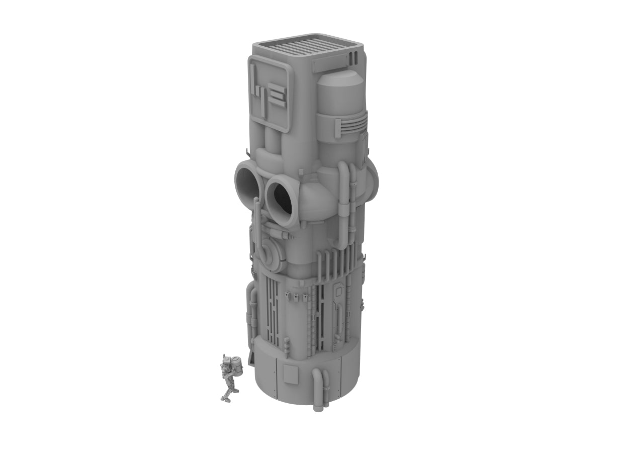 Cooling Tower - Digital STL Files