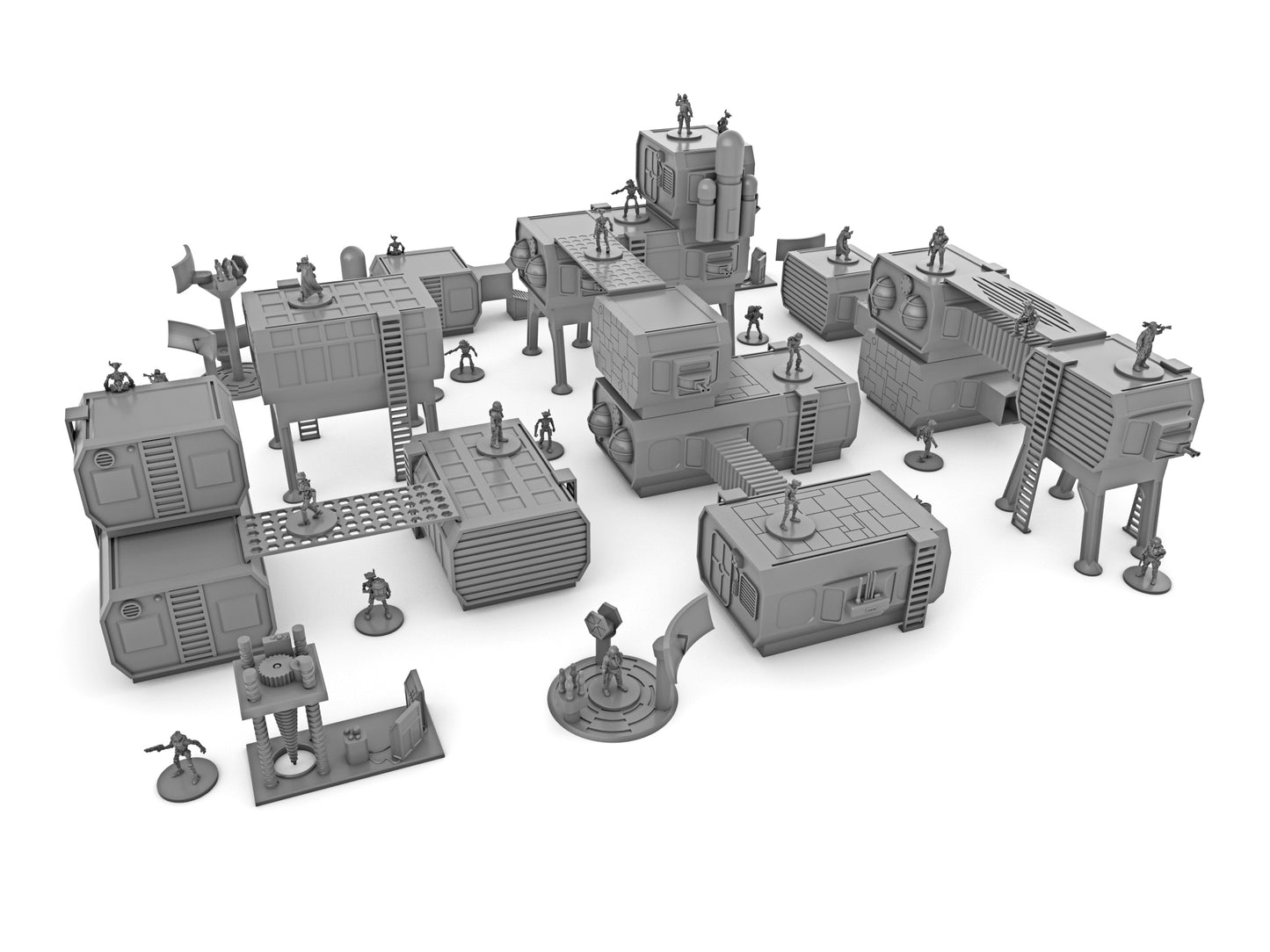 Research Colony - Digital STL Files