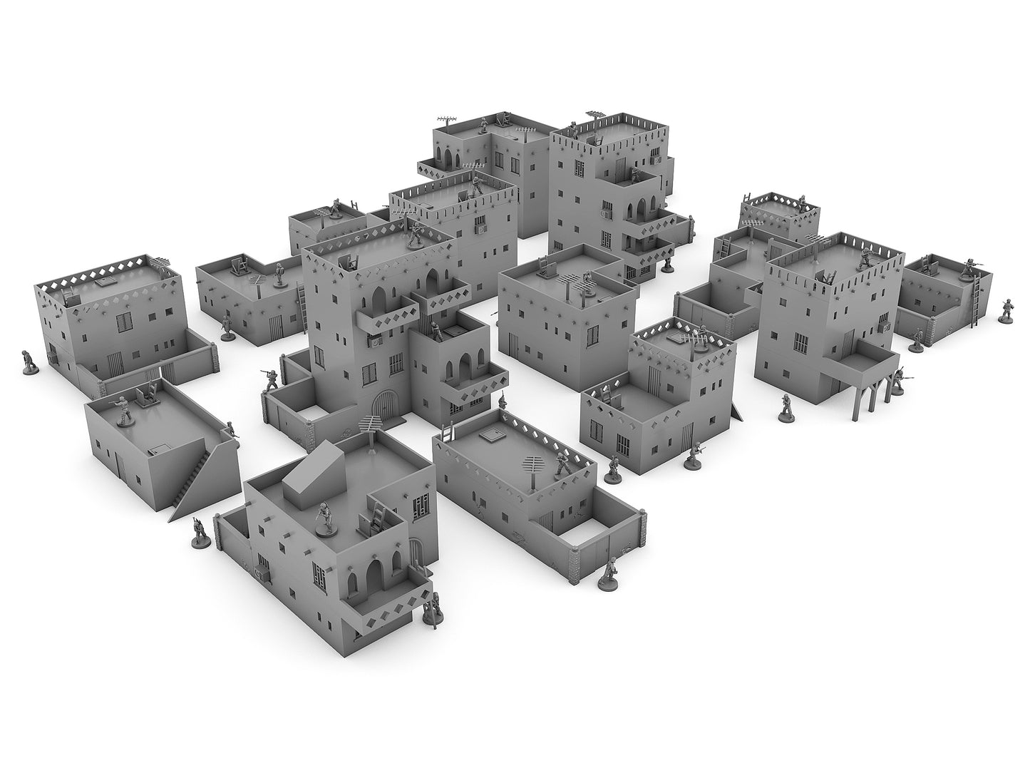 MENA Building Set - Digital STL Files