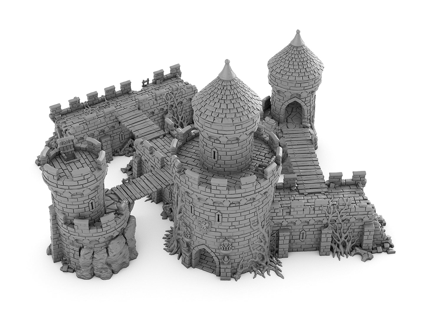 Ruined Castle by Jesús - Digital STL Files