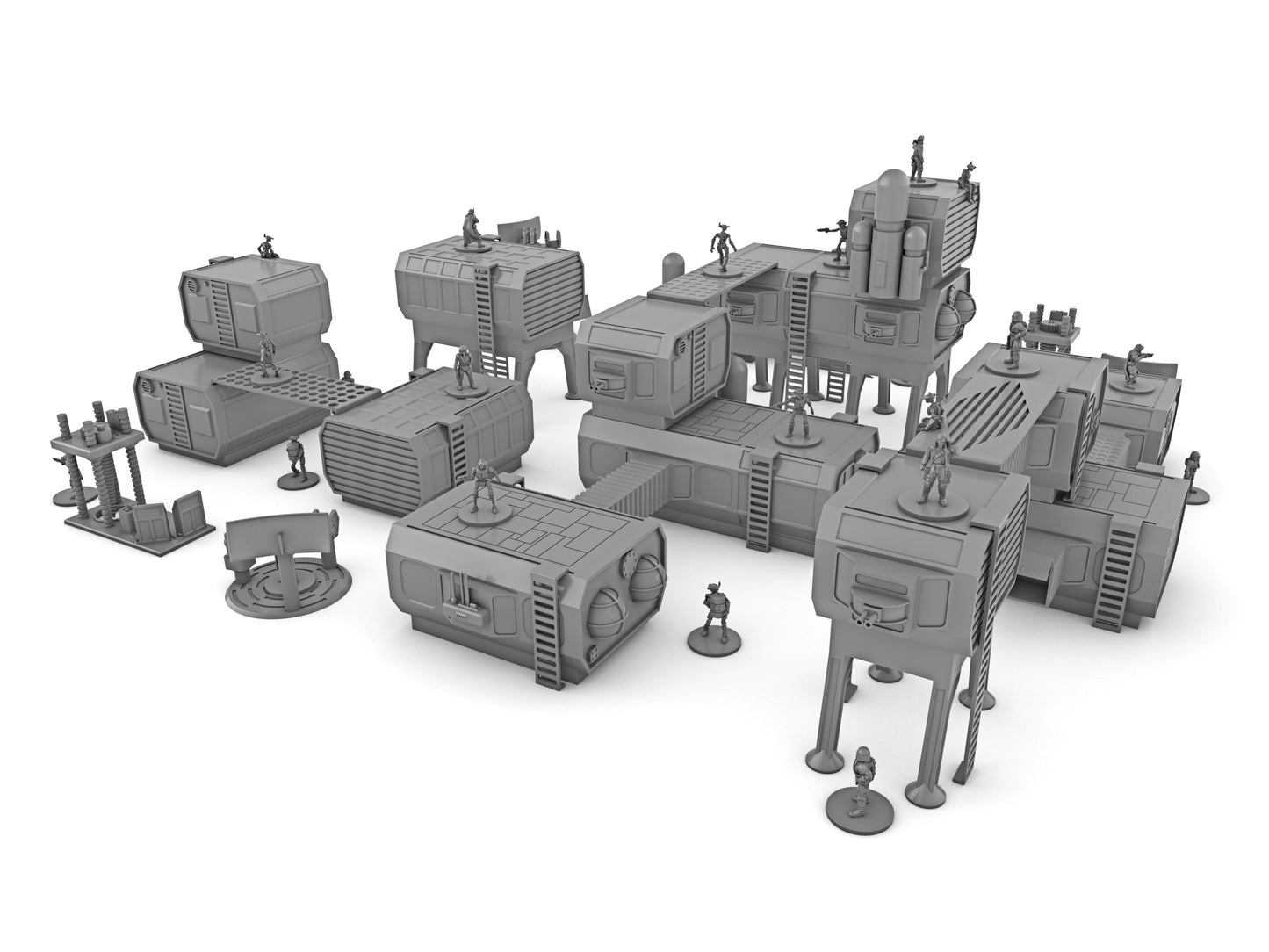 Research Colony - Digital STL Files