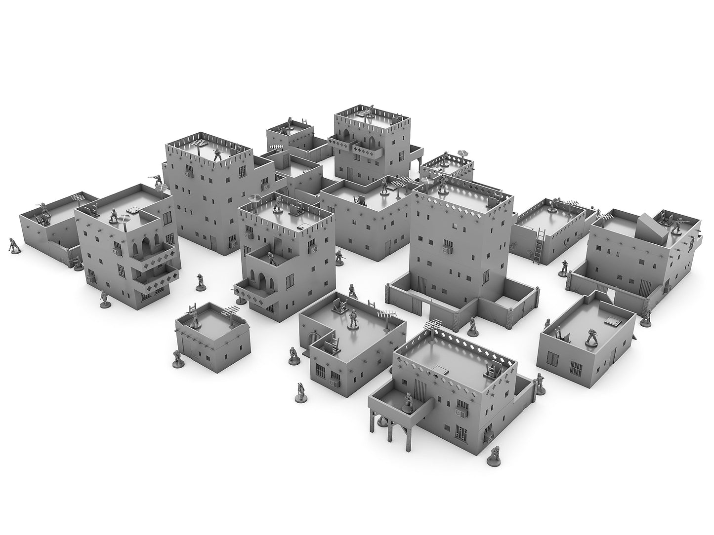 MENA Building Set - Digital STL Files