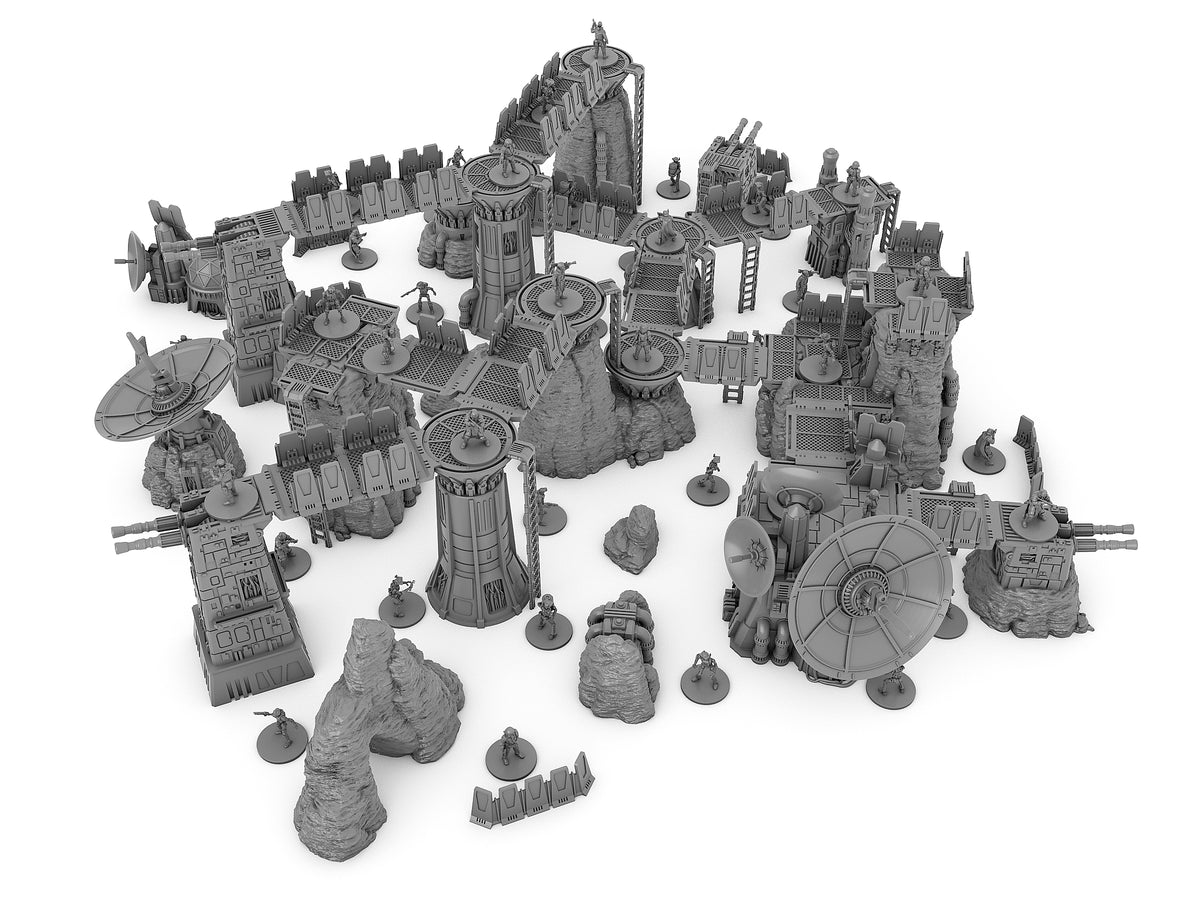 Vanguard Complete Complex by Jesús - Digital STL Files – Imperial Terrain