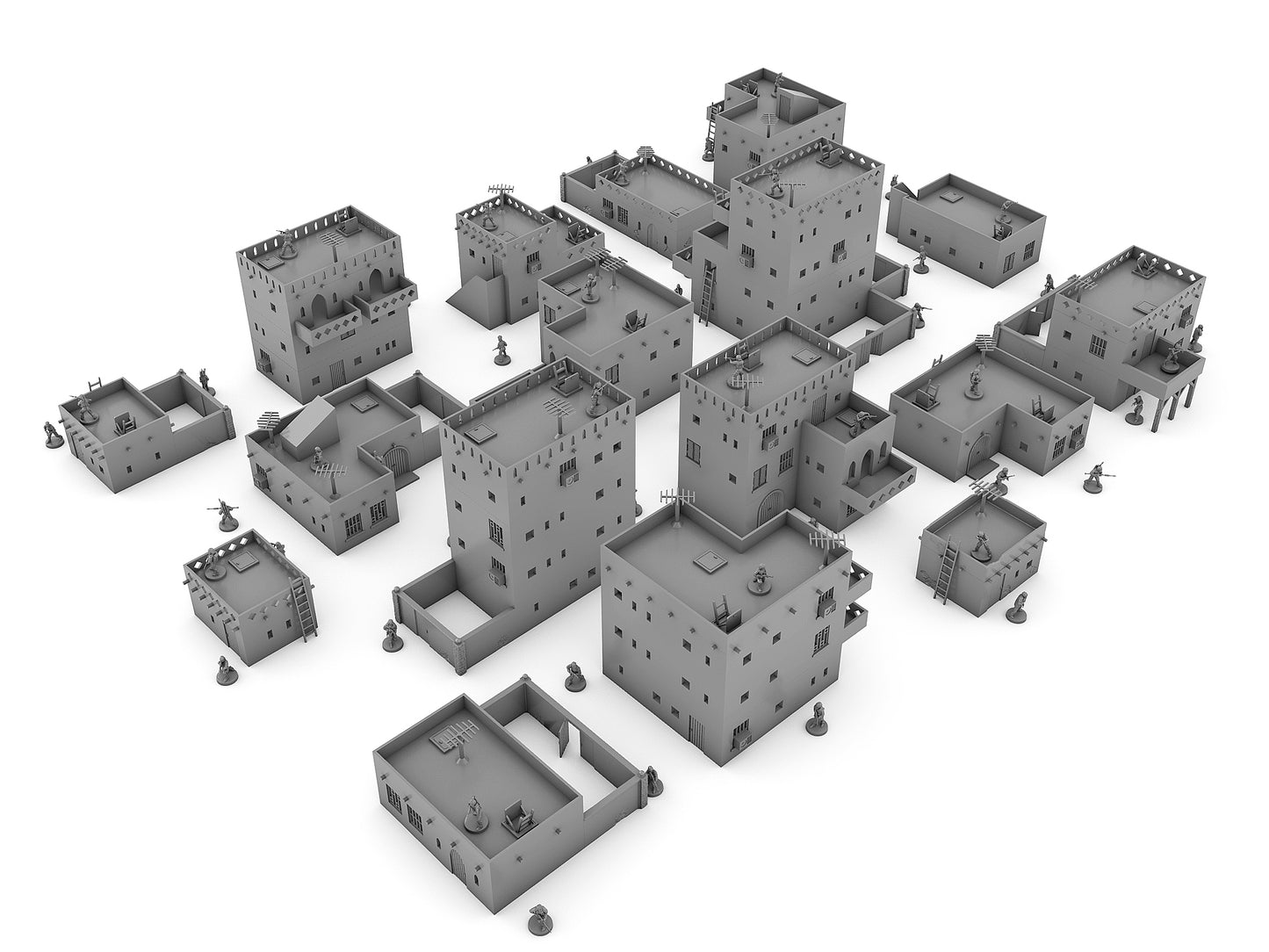 MENA Building Set - Digital STL Files