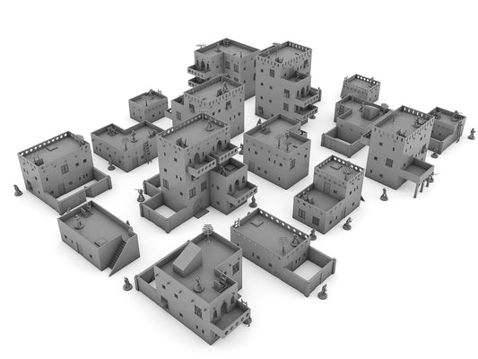 MENA Building Set - Digital STL Files