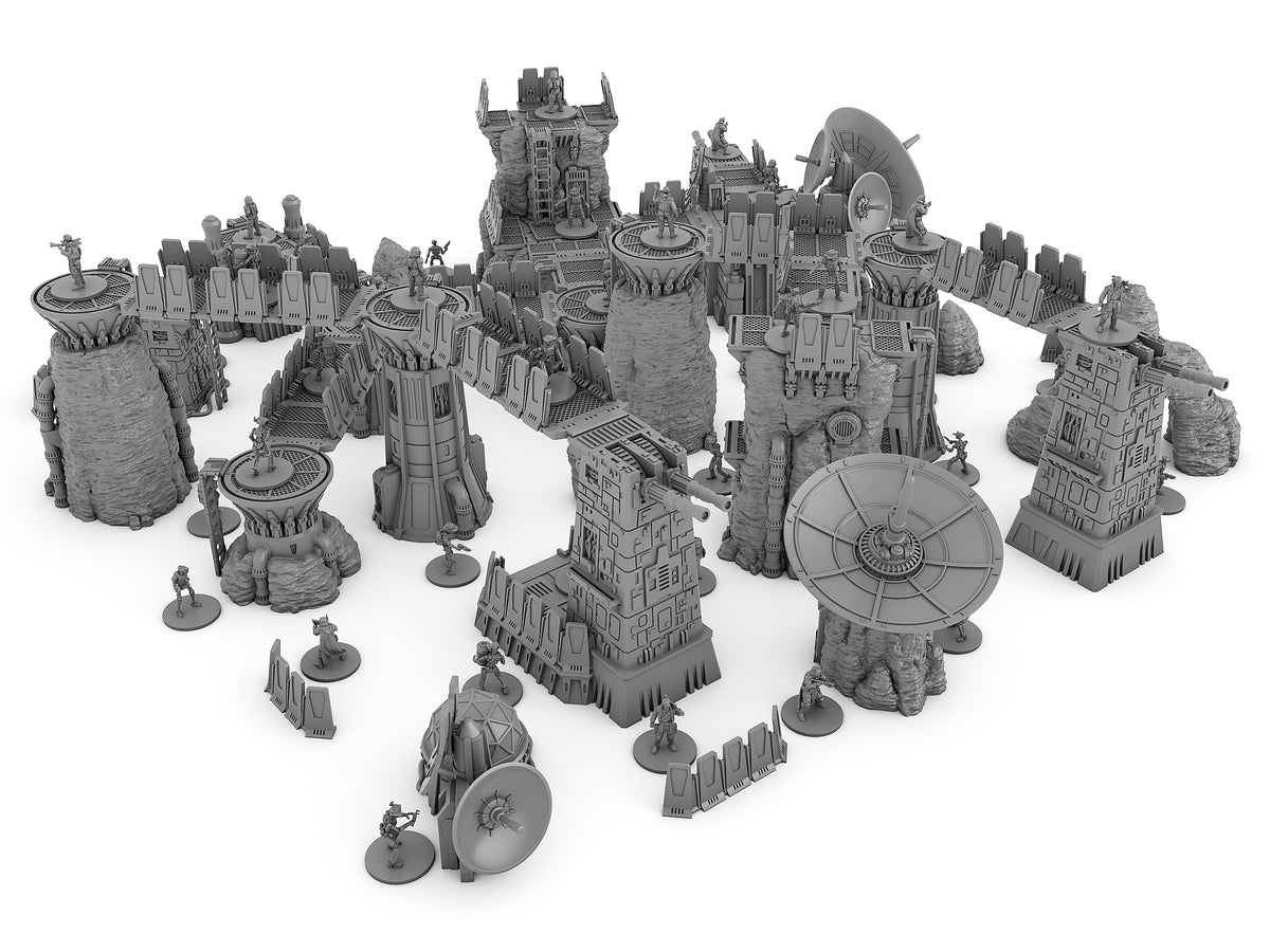 Vanguard Complete Complex by Jesús - Digital STL Files – Imperial Terrain