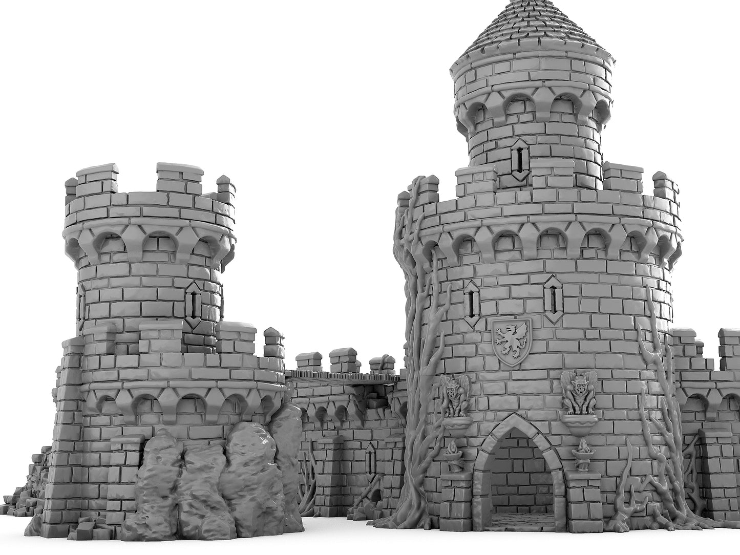 Ruined Castle by Jesús - Digital STL Files