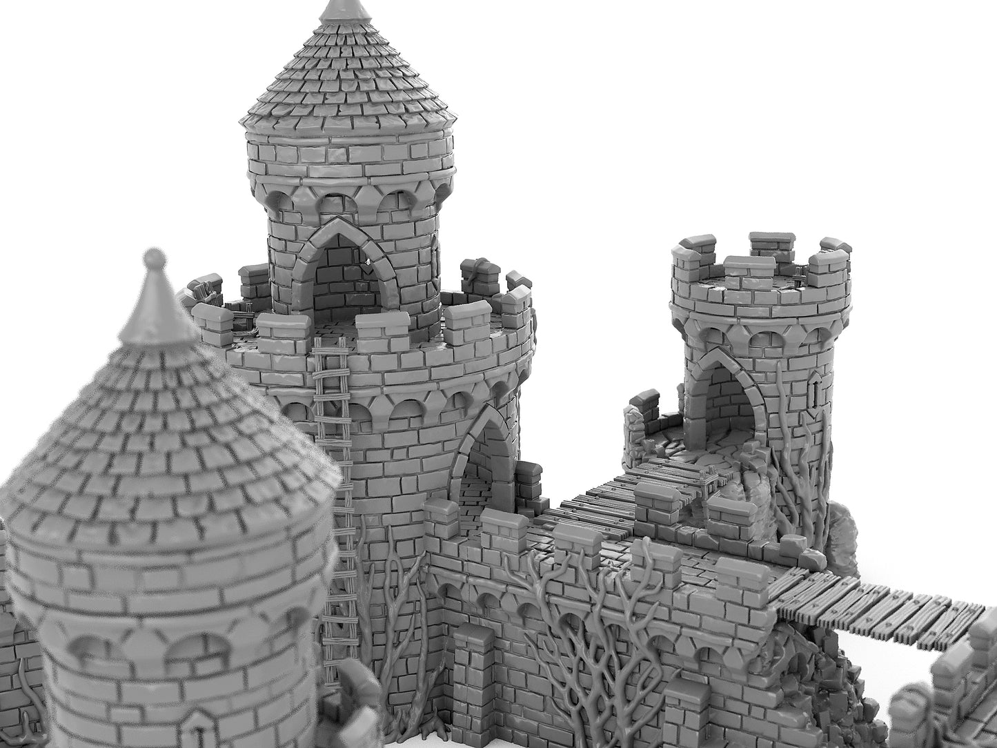 Ruined Castle by Jesús - Digital STL Files