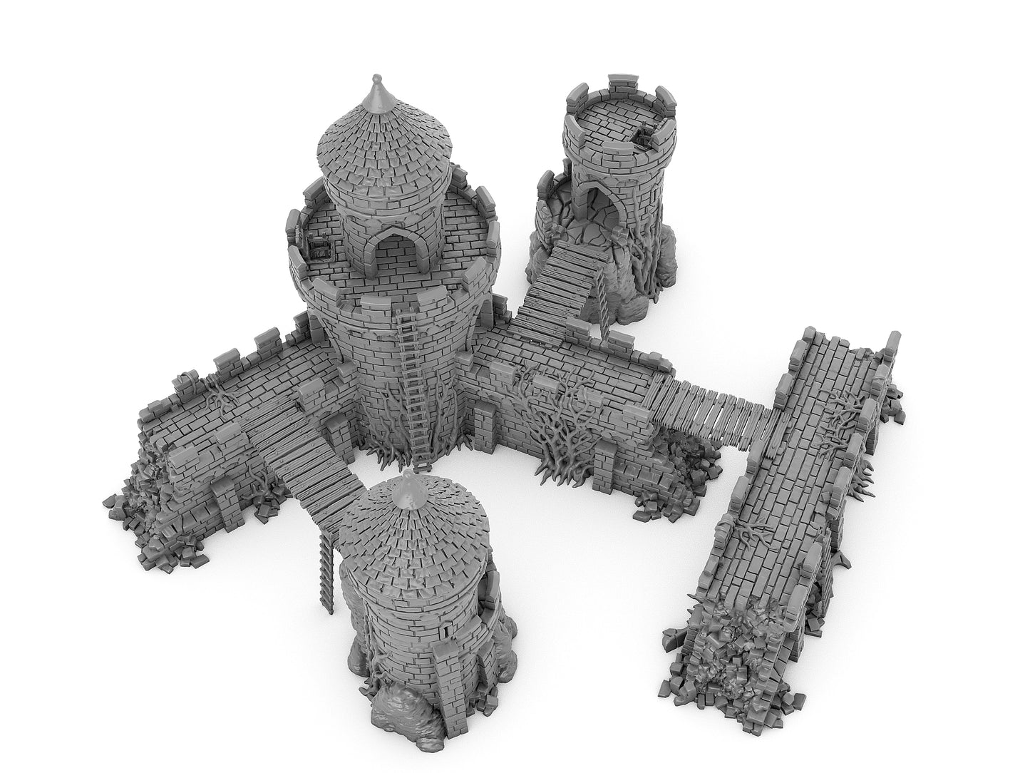 Ruined Castle by Jesús - Digital STL Files