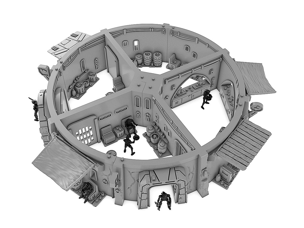 Circular Cantina by Jesús - Digital STL Files