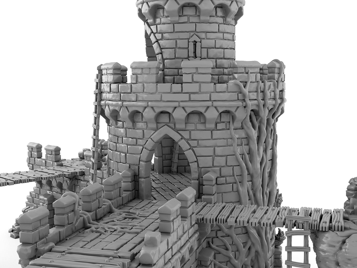 Ruined Castle by Jesús - Digital STL Files