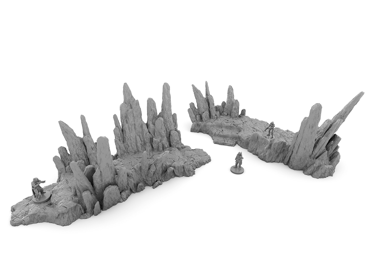 This is the Terrain Huge Pieces by Jesús - Digital STL Files