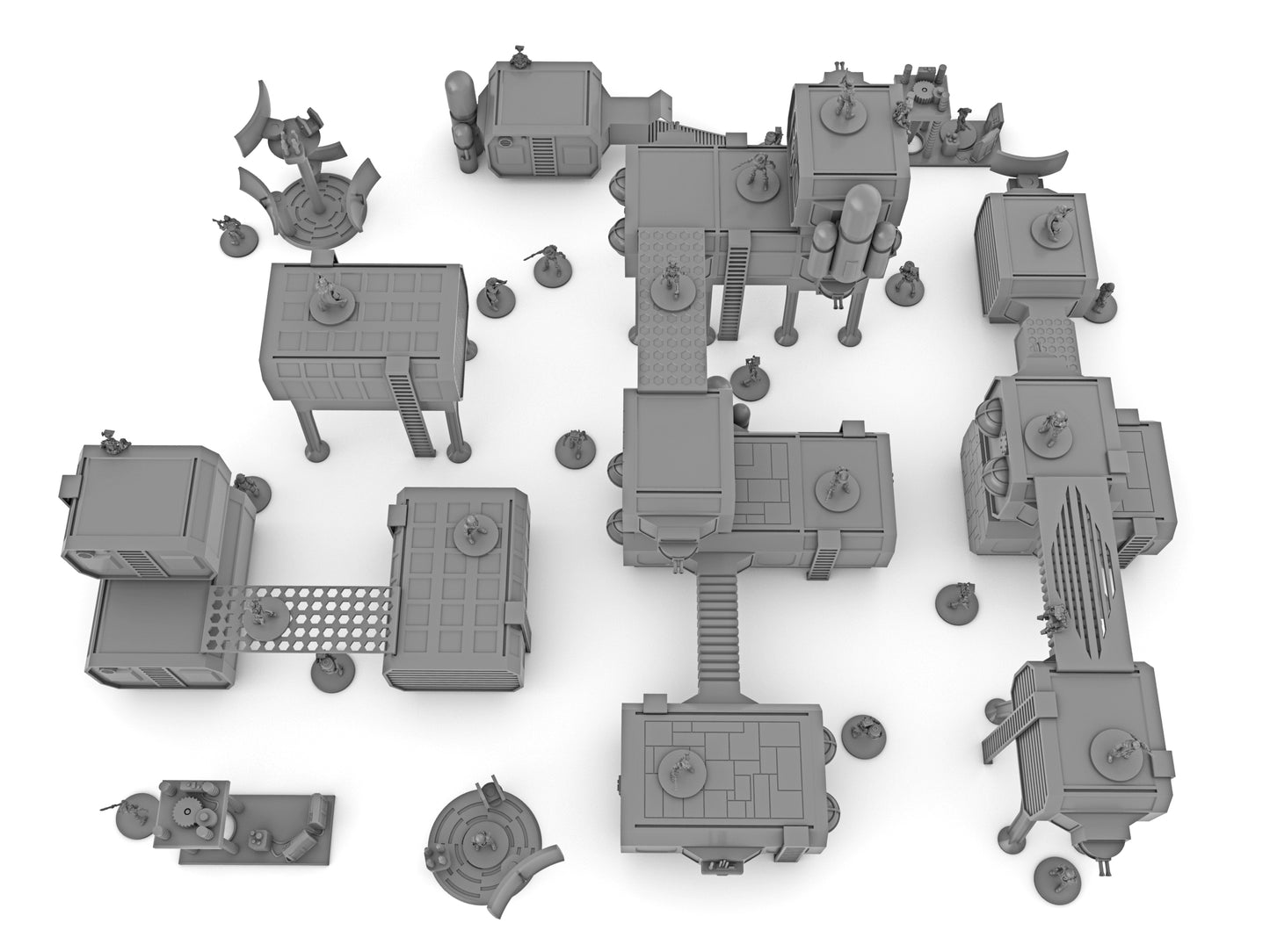 Research Colony - Digital STL Files