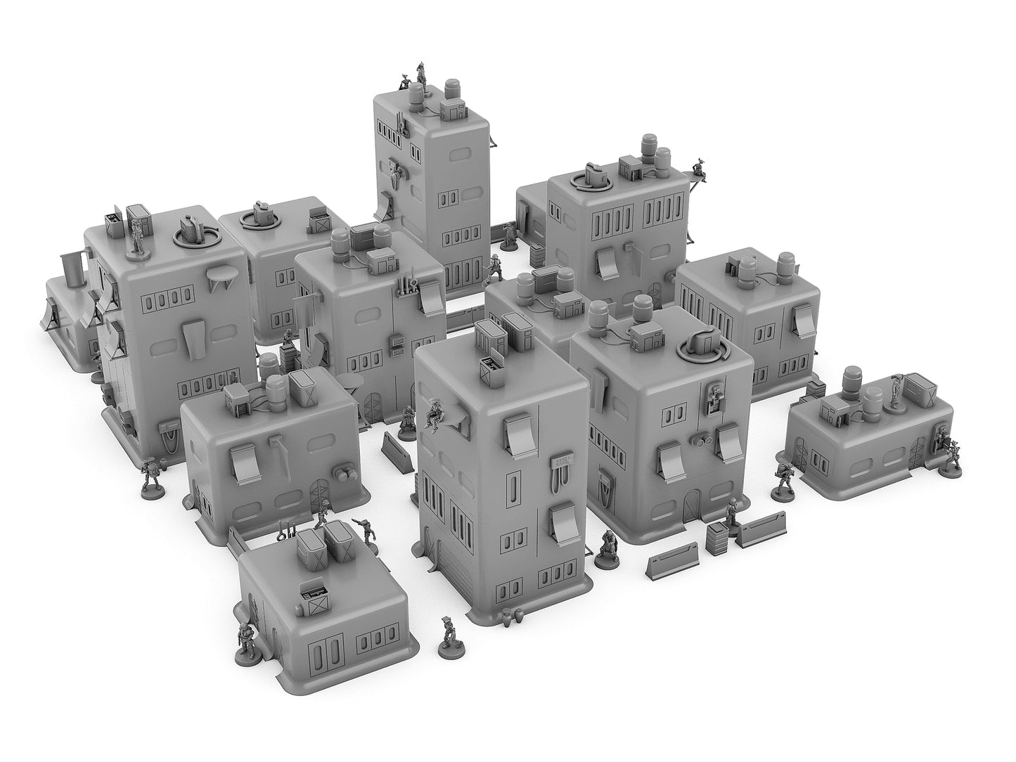 Rebellion City - Digital STL Files