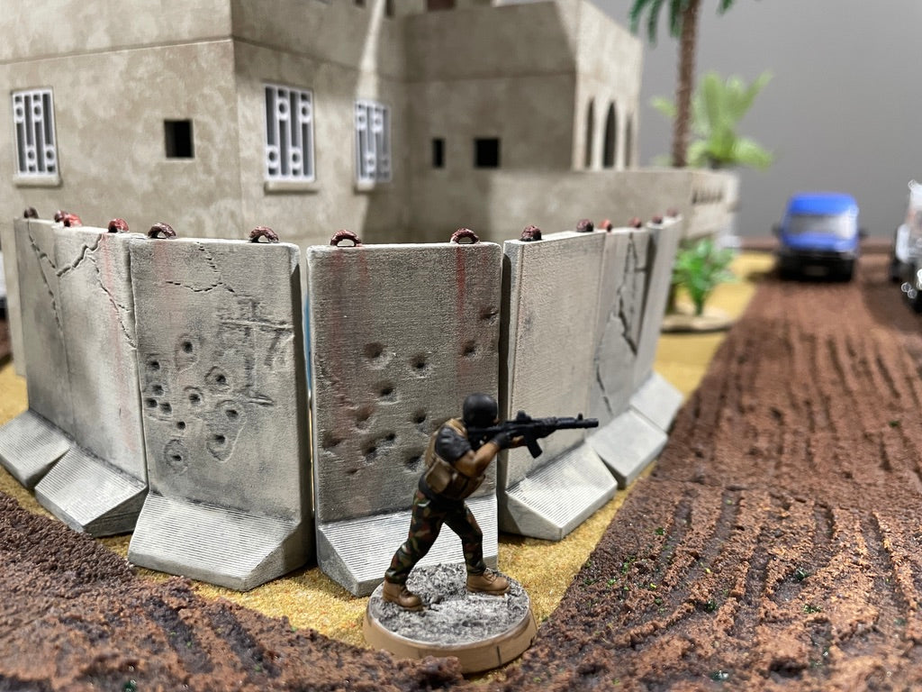 Modern Barriers - Digital STL Files