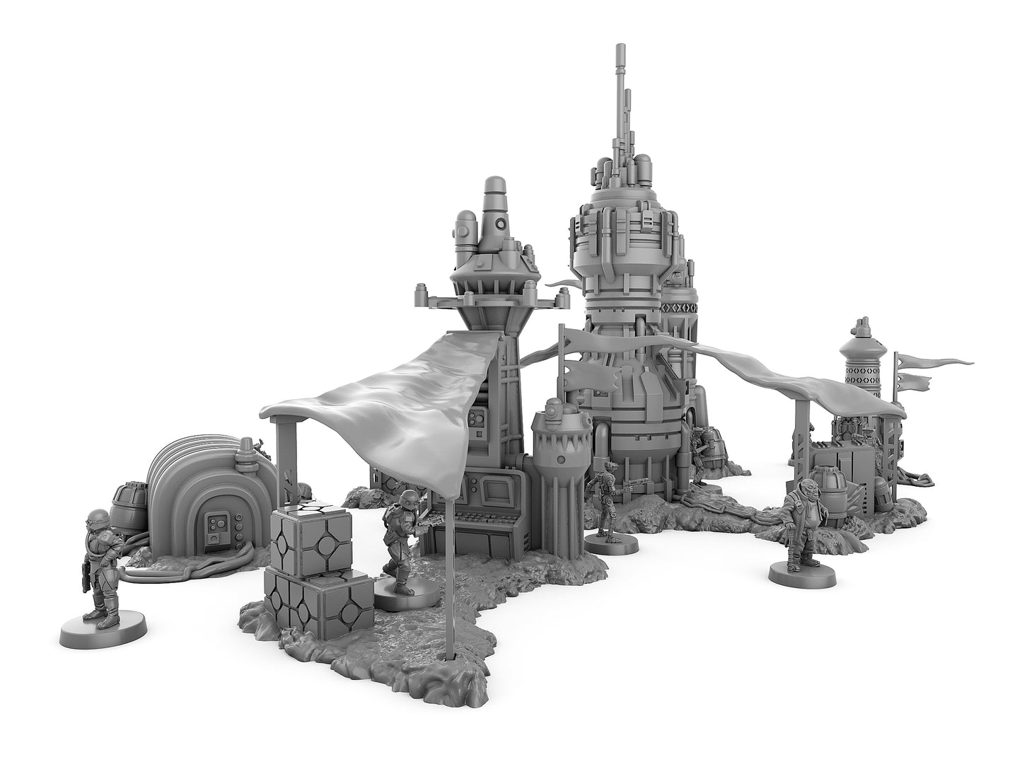 Communication Towers by Jesús - Digital STL Files