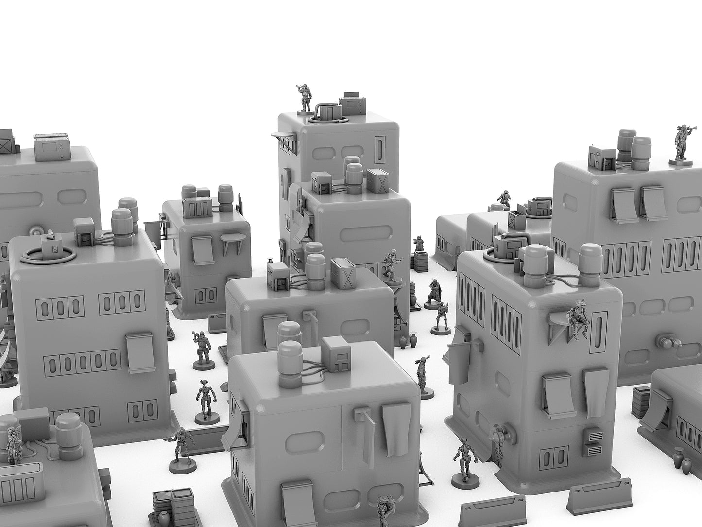 Rebellion City - Digital STL Files