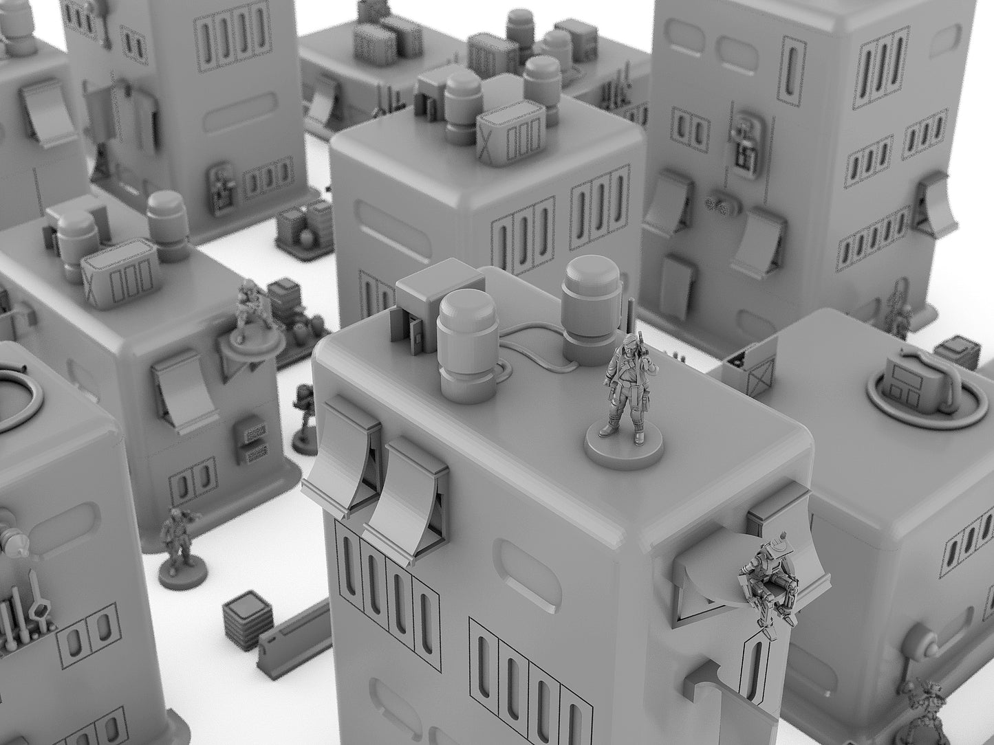 Rebellion City - Digital STL Files