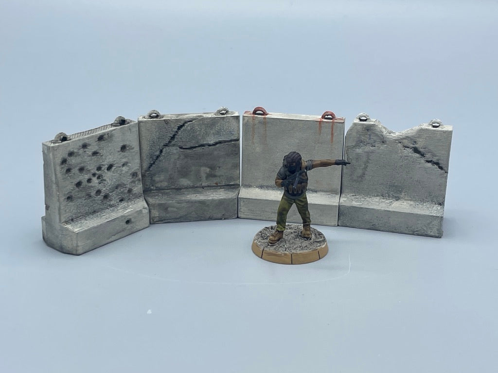 Modern Barriers - Digital STL Files