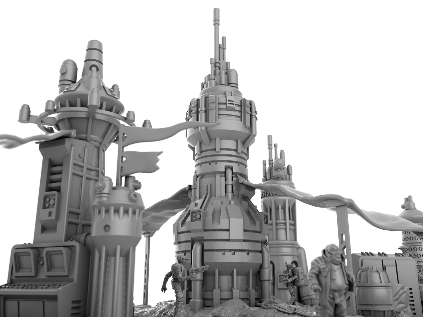 Communication Towers by Jesús - Digital STL Files