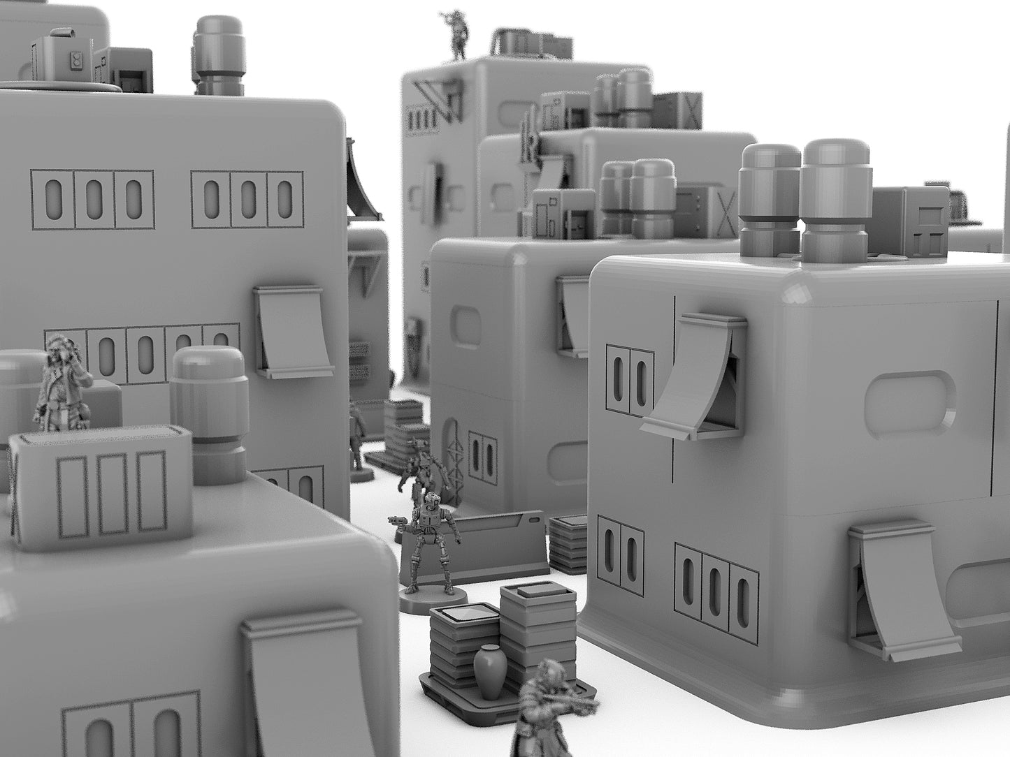 Rebellion City - Digital STL Files