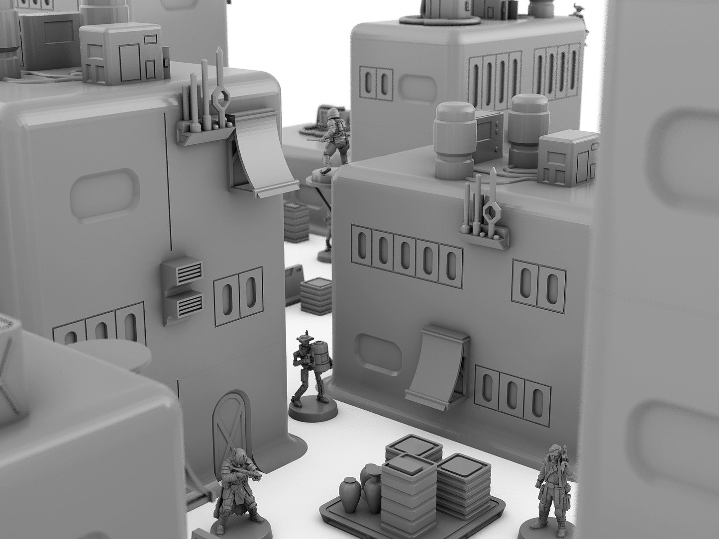 Rebellion City - Digital STL Files