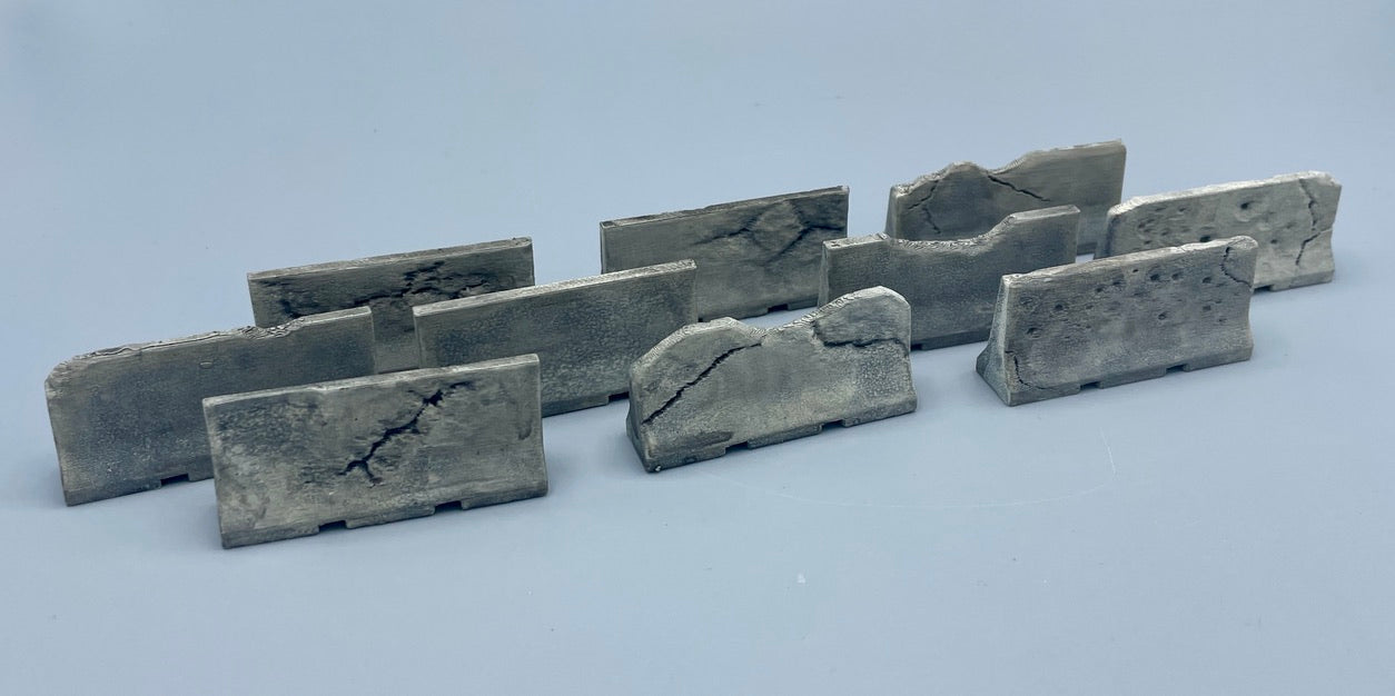 Modern Barriers - Digital STL Files