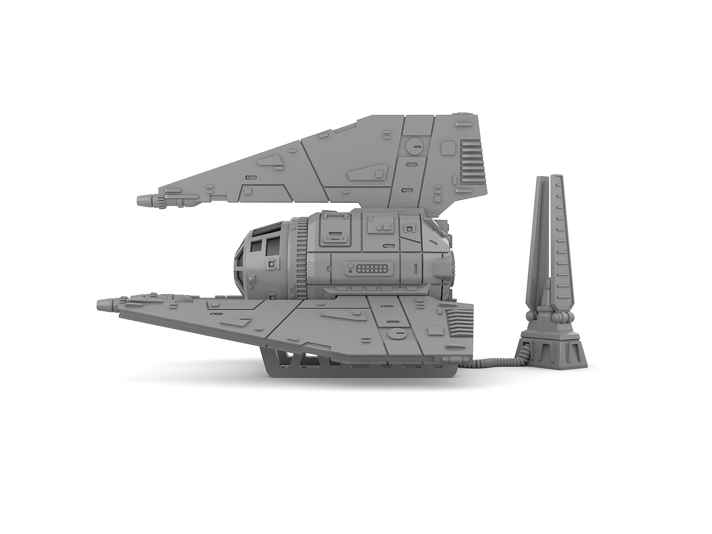 X-64 Tri-wing by Jesús - Digital STL Files