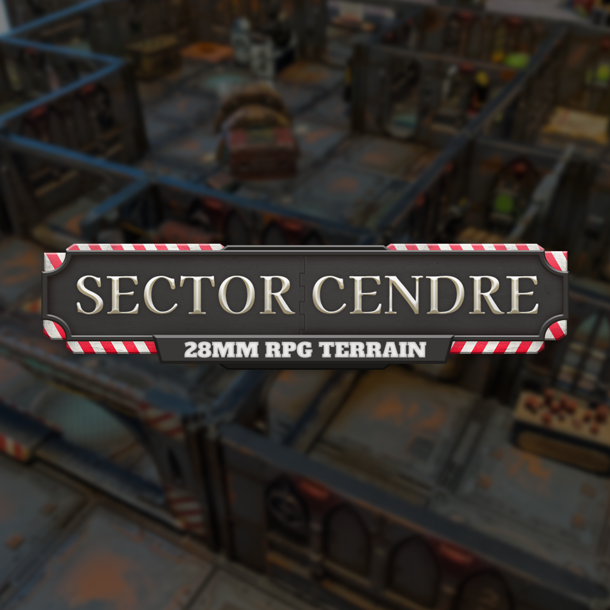 Sector Cendre 28mm Set by Bishok - Digital STL File