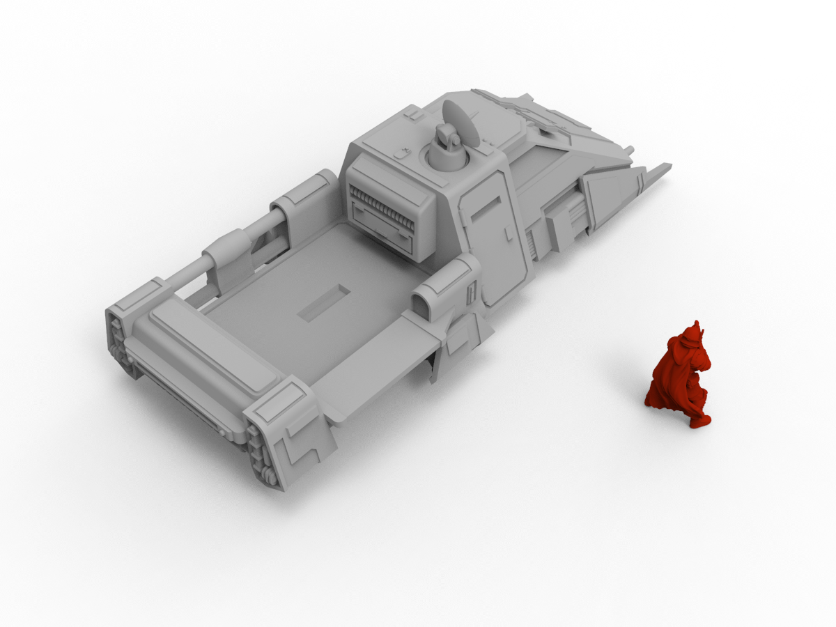 Armoured Shuttle - Digital STL File