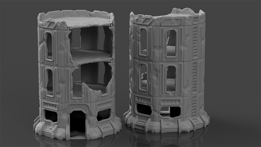 Syllogy's Wrecked Urban Bundle - Digital STL Files