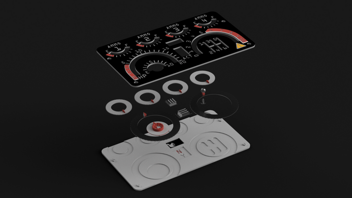 Syllogy's Gaslands Dashboard - Digital STL Files