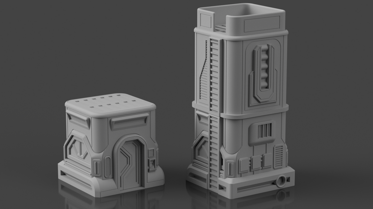 Stl Guard Post Syllogy's Guard Post - Digital STL File – Imperial Terrain