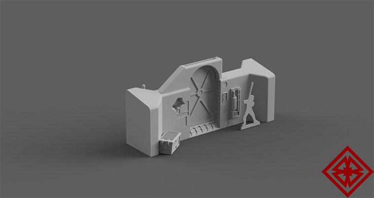 Modular Landing Bay Core - Digital STL Files