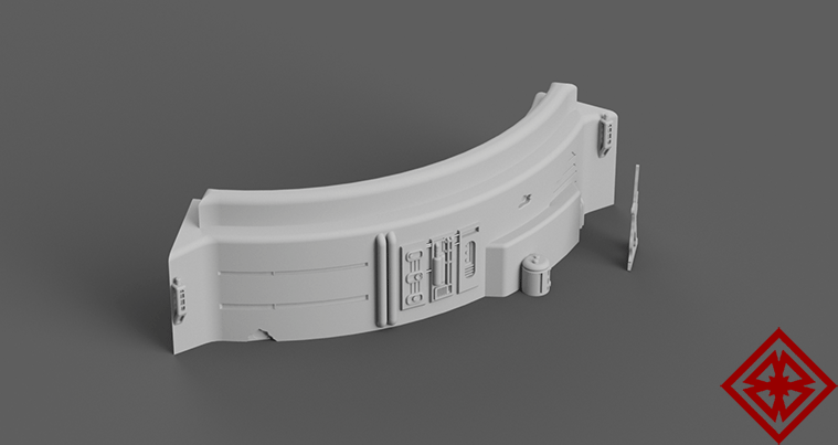 Modular Landing Bay Core - Digital STL Files