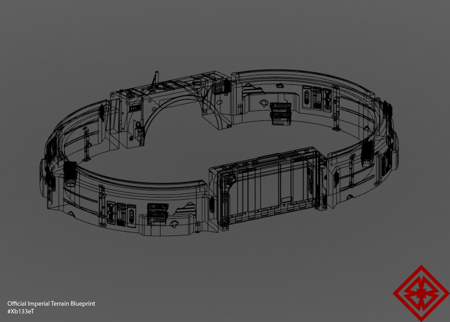 Modular Landing Bay Core - Digital STL Files