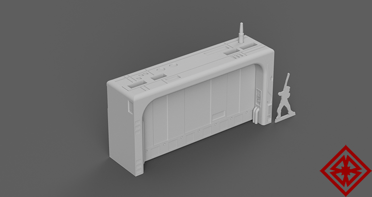 Modular Landing Bay Core - Digital STL Files