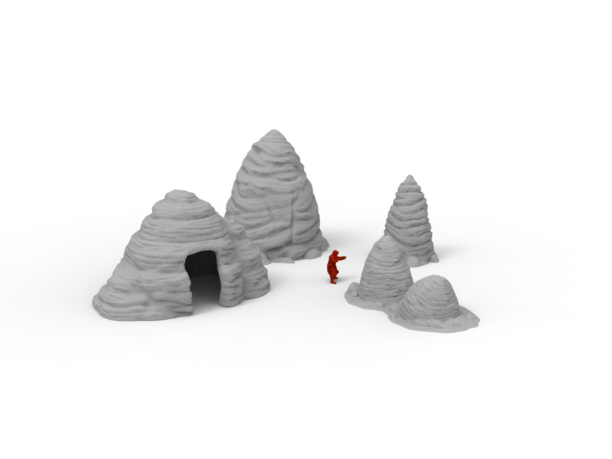 Rock Mounds - Digital STL Files